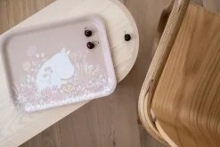 Moomin dienblad 28x36 cm, Flower field