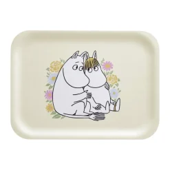 Moomin dienblad 20x27 cm, Flowers