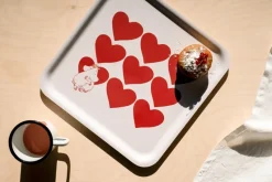 Moomin dienblad 33x33 cm, Heart