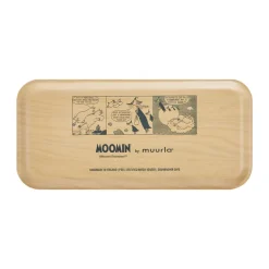 Moomin dienblad 13x27 cm, In the clouds