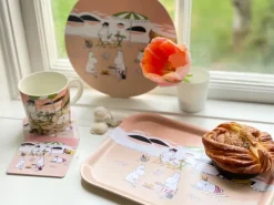 Moomin dienblad zomer 2021, Abrikoos-zand