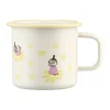 Moomin emaille mok 37 cl, Flowers