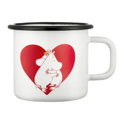 Moomin emaille mok 37 cl, Heart