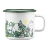Moomin emaille mok 37 cl, In the garden