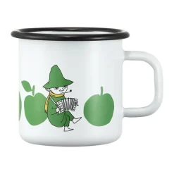 Moomin emaille mok 37 cl, Joyfull Apples