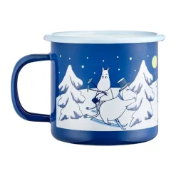 Moomin geëmailleerde mok 37 cl, Starry night