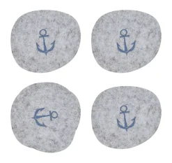 Moomin glasonderzetter 9,5x11 cm 4 stuks, Sailors