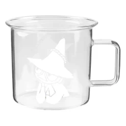 Moomin glazen mok transparant 35 cl, Snufkin