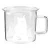 Moomin glazen mok transparant 35 cl, Moomin