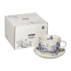 Moomin Haru kop met schotel, 2 delen