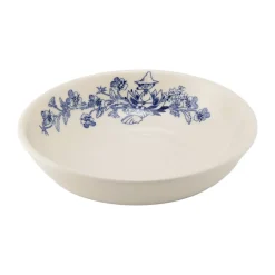 Moomin Haru pastabord Ø21 cm, Blauw-wit