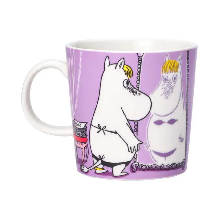 Moomin kinder dinerset, Snork Maiden paars