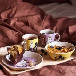 Moomin kinder dinerset, Snork Maiden paars