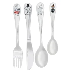 Moomin kinderbestekset 4-pack, Family