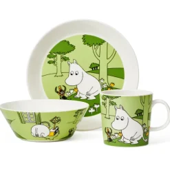 Moomin kom, Groen gras