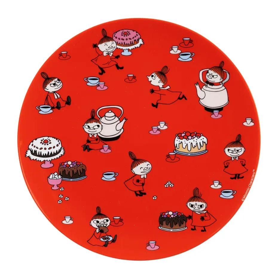 Moomin Little My bord Ø19,8 cm, Rood