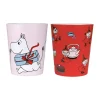 Moomin Little My tumblermokken 20 cl 2-pack, Rood-roze
