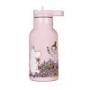 Moomin Meadow waterfles 34 cl, Roze