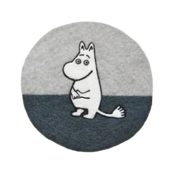 Moomin pannenonderzetter Ø21 cm, Grijs