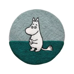 Moomin pannenonderzetter Ø21 cm, Blauw