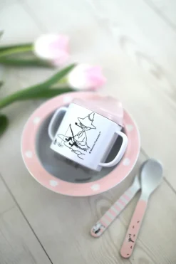 Moomin Water & Bad tuitbeker & zuignapbord, Roze