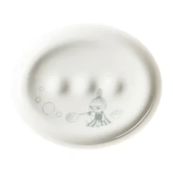 Moomin zeepbakje, Badstund groen-wit