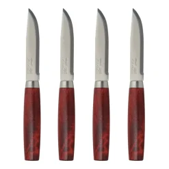 Morakniv Classic Steak Knife 4-pack, Rood
