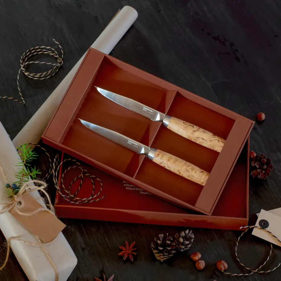 Morakniv Masur Steak Knife 2-pack, Natuur