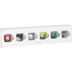 Mumin kleine mokken 6-pack Första classic, Multi