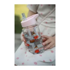Mumin Lilla My waterfles 55 cl, Roze