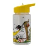Mumin Picknick waterfles 55 cl, Geel