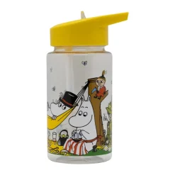 Mumin Picknick waterfles 55 cl, Geel