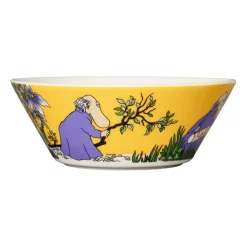 Mumin schaal Ø15 cm Hemulen, Geel