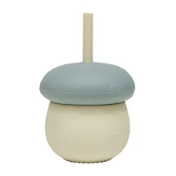 Mushroom beker, Offwhite-blue