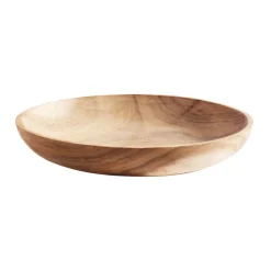 Muubs teak bord 18 cm, Natuur