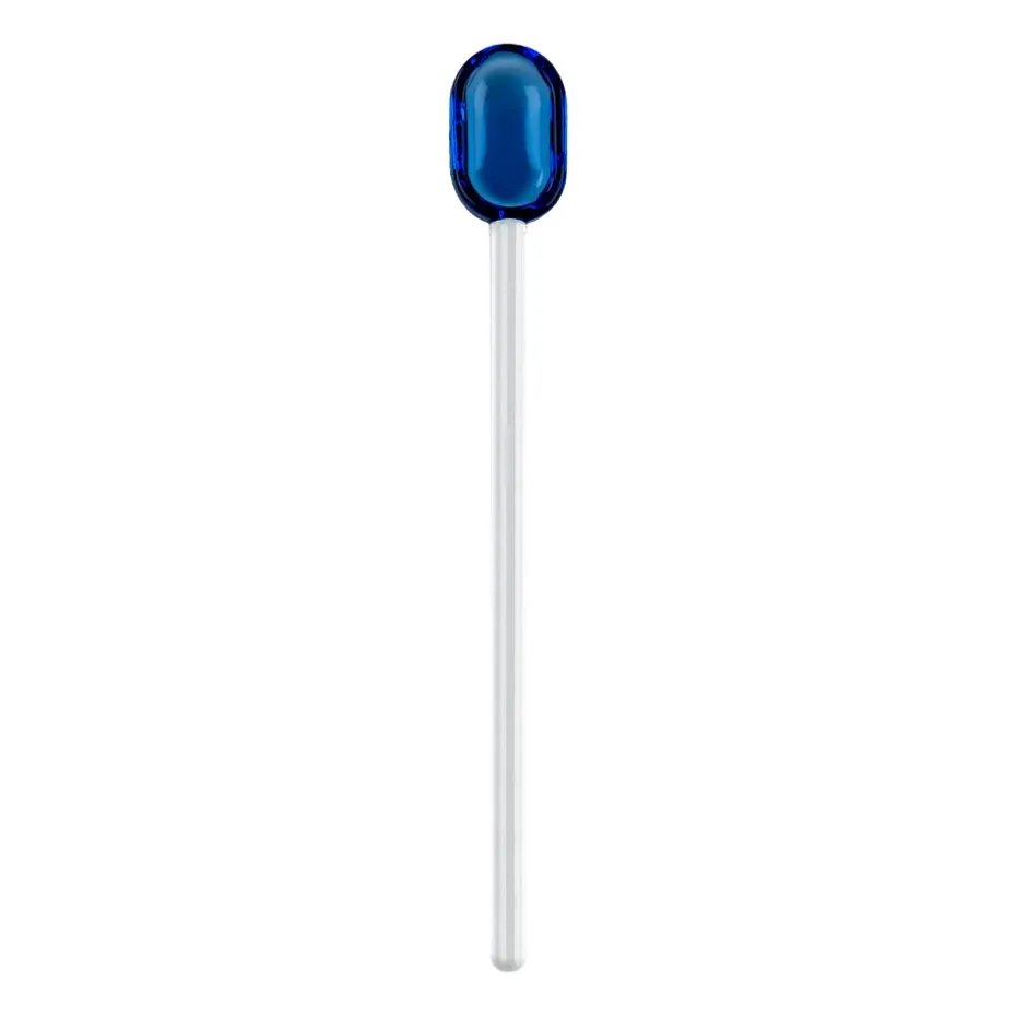 Muurla lattelepel glas 15,5 cm, Blue-clear