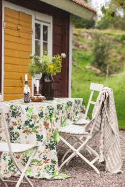 Ängsö tafelkleed 145x250 cm, Multi-beige