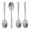 Nicolas Vahé theelepel 4-pack, Antiek zilverkleurige afwerking