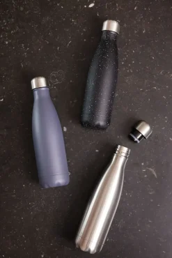Nils stalen fles 50 cl, Grijs