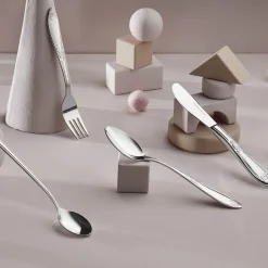 Nina kinderbestek 4-delig, Roestvrij staal