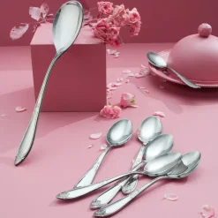 Nina saladeset 2-delig, roestvrij staal