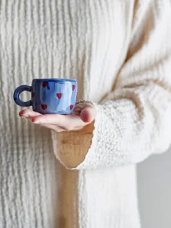 Nini kop 11,5 cl, Blauwe-harten