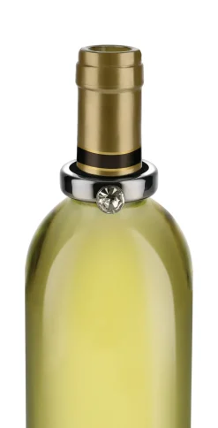 Noè druppelstop voor fles Ø4,4 cm, Roestvrij staal