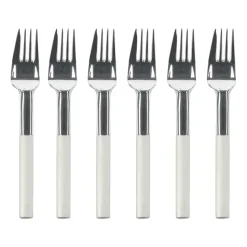 Nobel taartvorkje 6-pack, Roestvrij staal