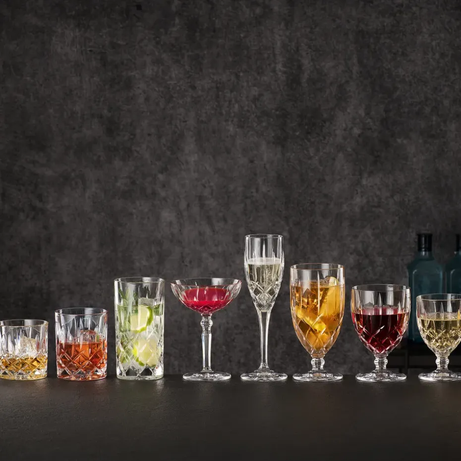 Noblesse glazen op voet 23 cl 4-pack, Helder