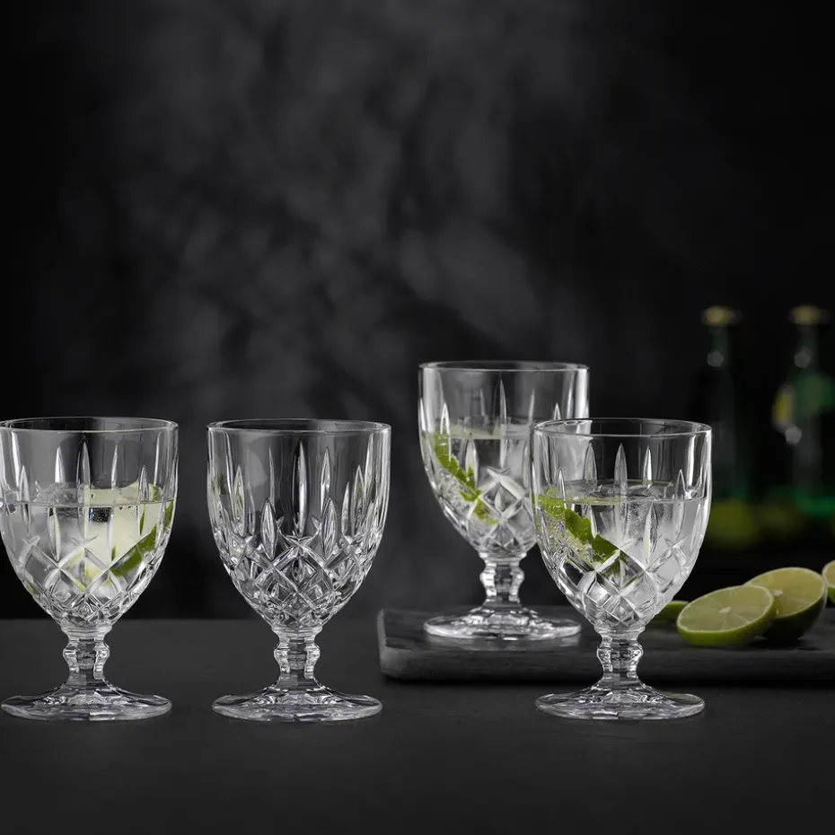 Noblesse glazen op voet 23 cl 4-pack, Helder