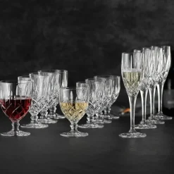 Noblesse glazen op voet 23 cl 4-pack, Helder