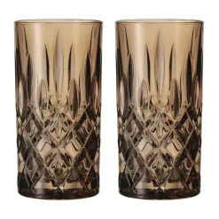 Noblesse Longdrink glas 39,5 cl 2-pack, Tobacco