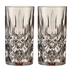Noblesse Longdrink glas 39,5 cl 2-pack, Taupe