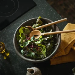 Norden lepel 2-pack, Eikenhout-roestvrij staal